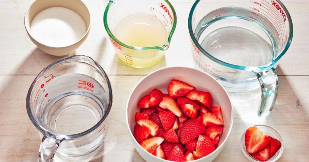 Strawberry Lemonade Drink Recipe: Our Kitchen Test Data: Finding the Balance